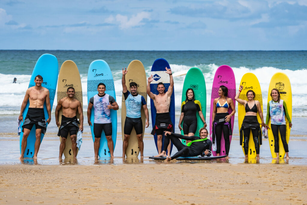 Cheeky Family école de surf conviviale et familiale à Lacanau